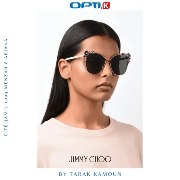 JIMMY CHOO@OPTI.K by Tarak Kamoun Opticien Menzah 6 Tunis Tunisie